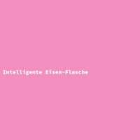Intelligente Eisen-Flasche