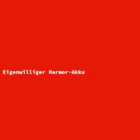 Eigenwilliger Marmor-Akku