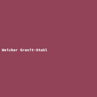 Weicher Granit-Stuhl