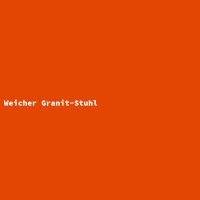 Weicher Granit-Stuhl