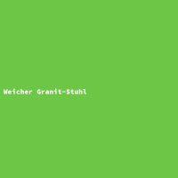 Weicher Granit-Stuhl