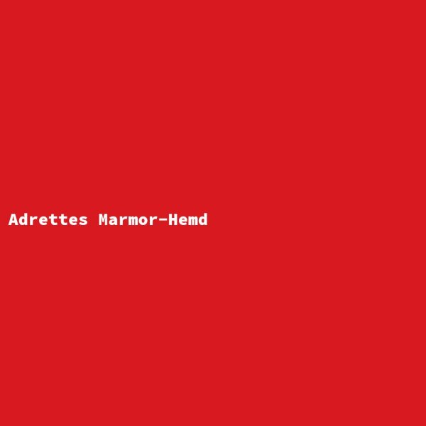 Adrettes Marmor-Hemd