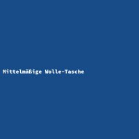 Mittelmäßige Wolle-Tasche