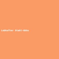 Lebhafter Stahl-Akku